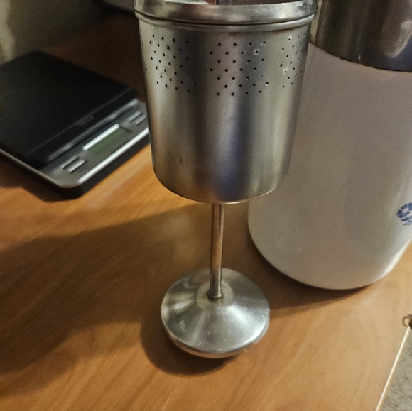 Vintage Corning Ware Coffee / Teapot 9 Cup Blue Cornflower - Picture 6 of 8